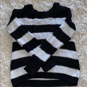 Justice cold shoulder sweater